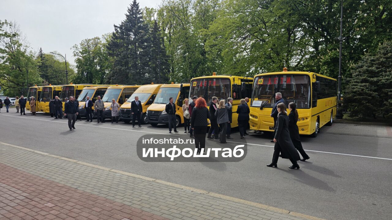 Новые школьные автобусы пополнят автопарки нескольких школ в Калининградской области!