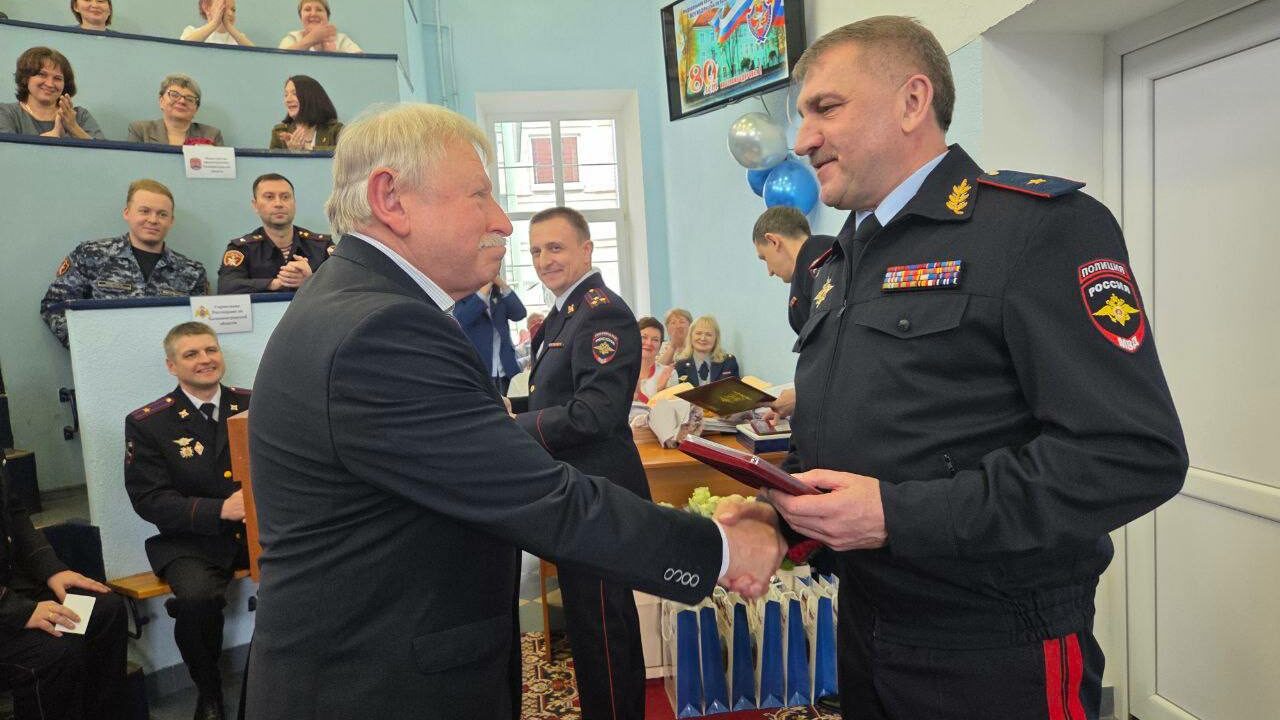 В Калининграде отметили 80-летие медицинской службы МВД России по региону