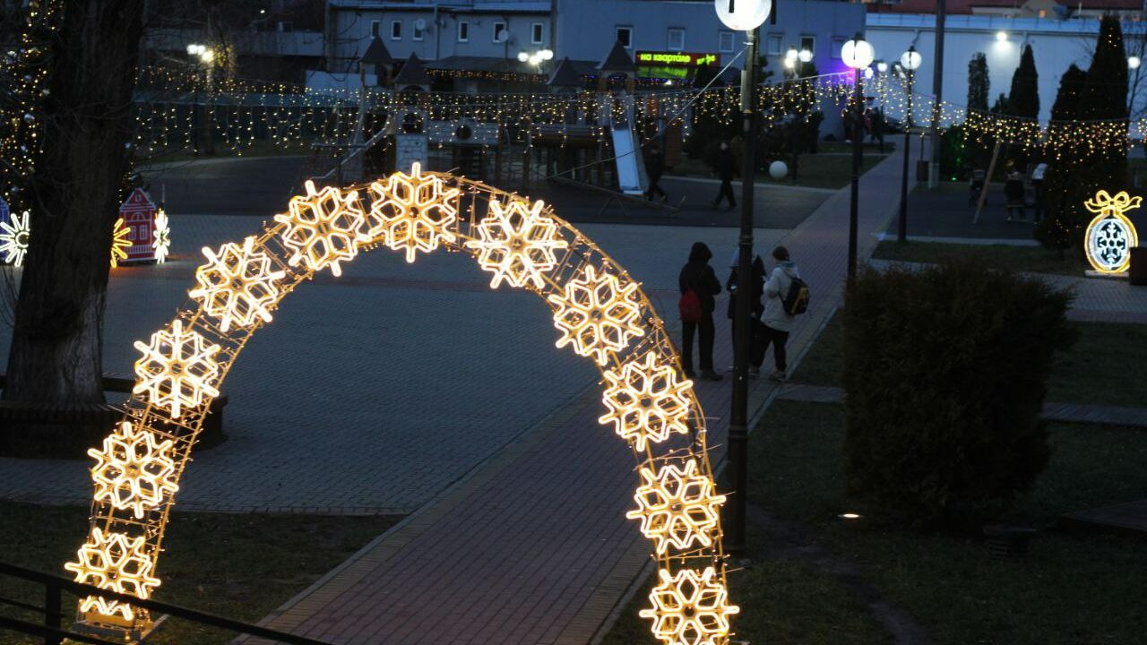 Волшебная атмосфера зимы в Гвардейске