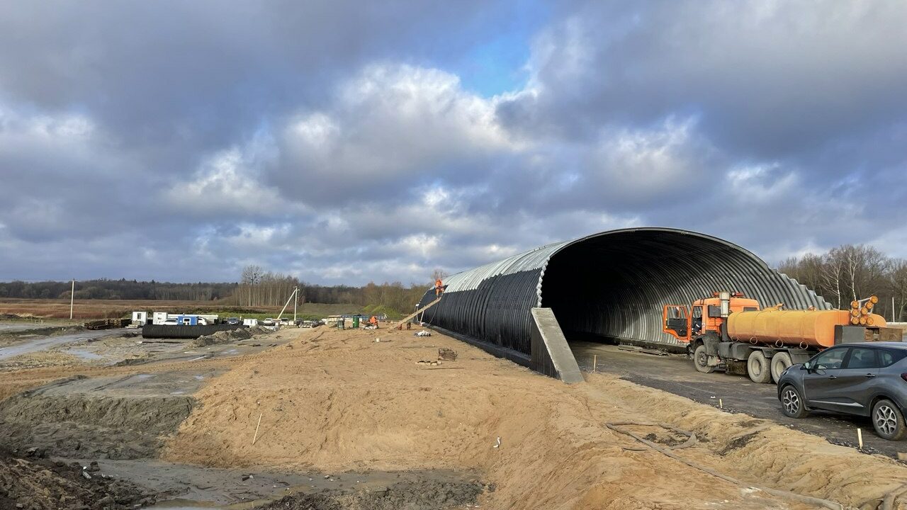 Строительство Северного обхода и моста через Преголю в Калининграде набирает темп