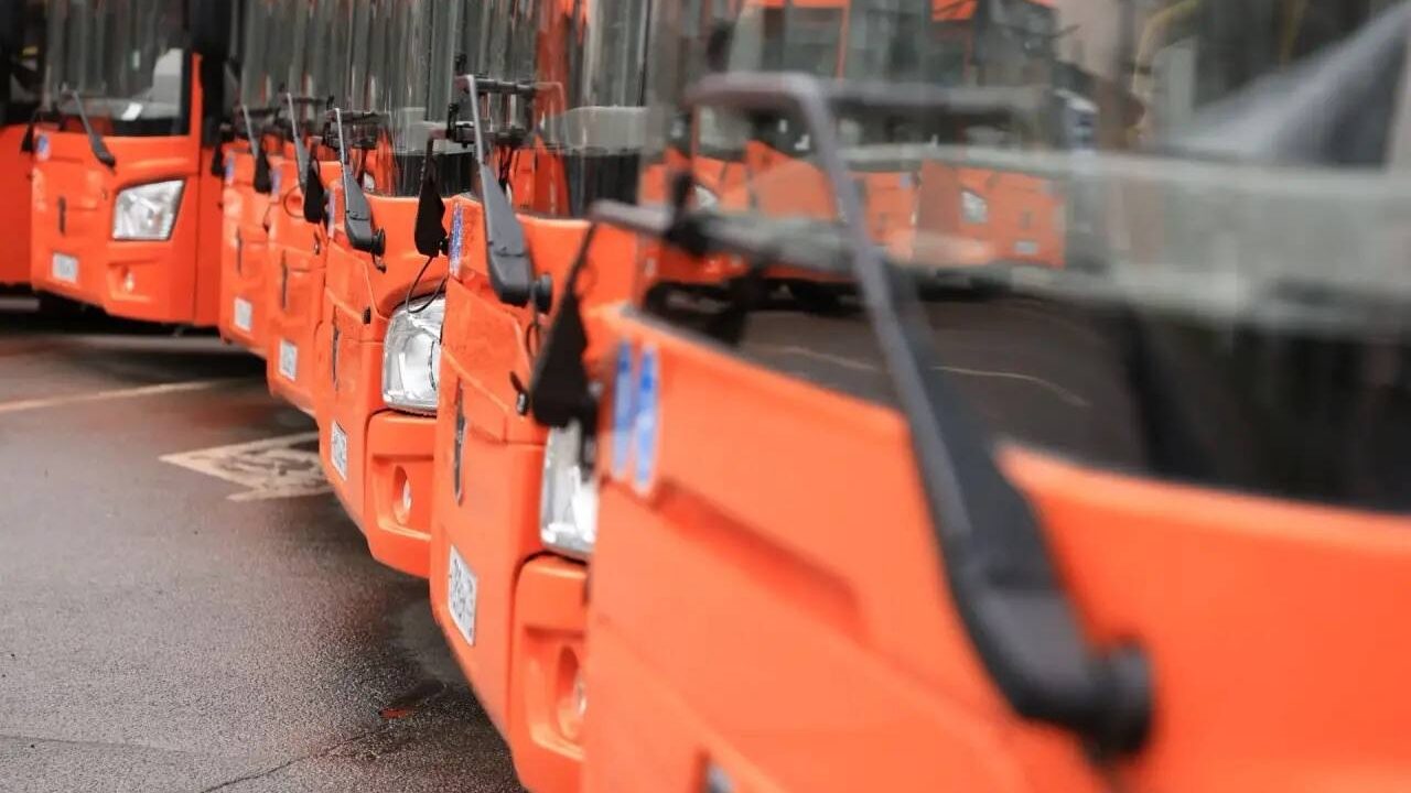 Двенадцать новых автобусов выйдут на маршрут №22 в мае