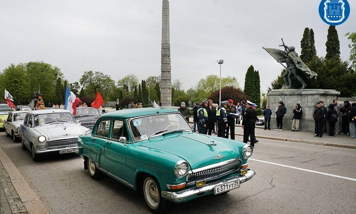 Автопробег ко Дню Победы стартовал по местам боевой славы